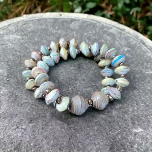 Neutral Tone Double Layer Bracelet